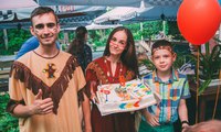 Восьмой день рождения Ромы с индейцами. Праздник для подростков
